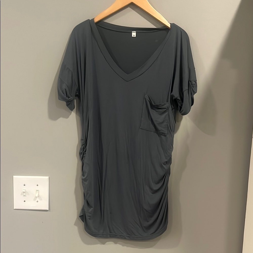 Bundle of 3 Ruched Short Sleeve maternity Tees
